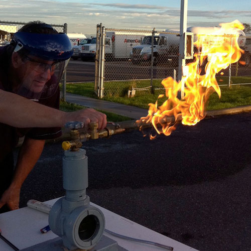 Burning Fuels Experiment