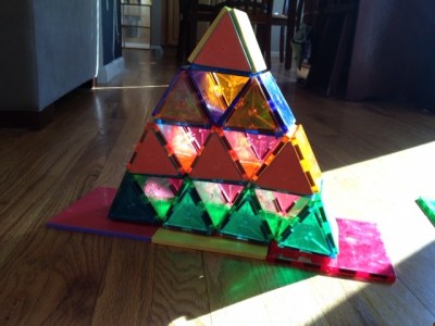 magna tiles projects