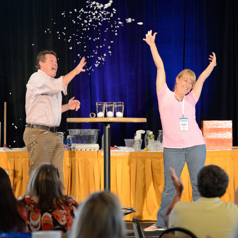 Science in the Rockies teacher training with Steve Spangler