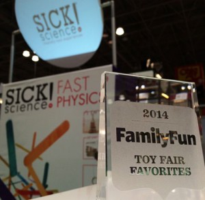 Steve Spangler Science & Be Amazing Toys New Sick Science! Kits Win FamilyFun Award at Toy Fair
