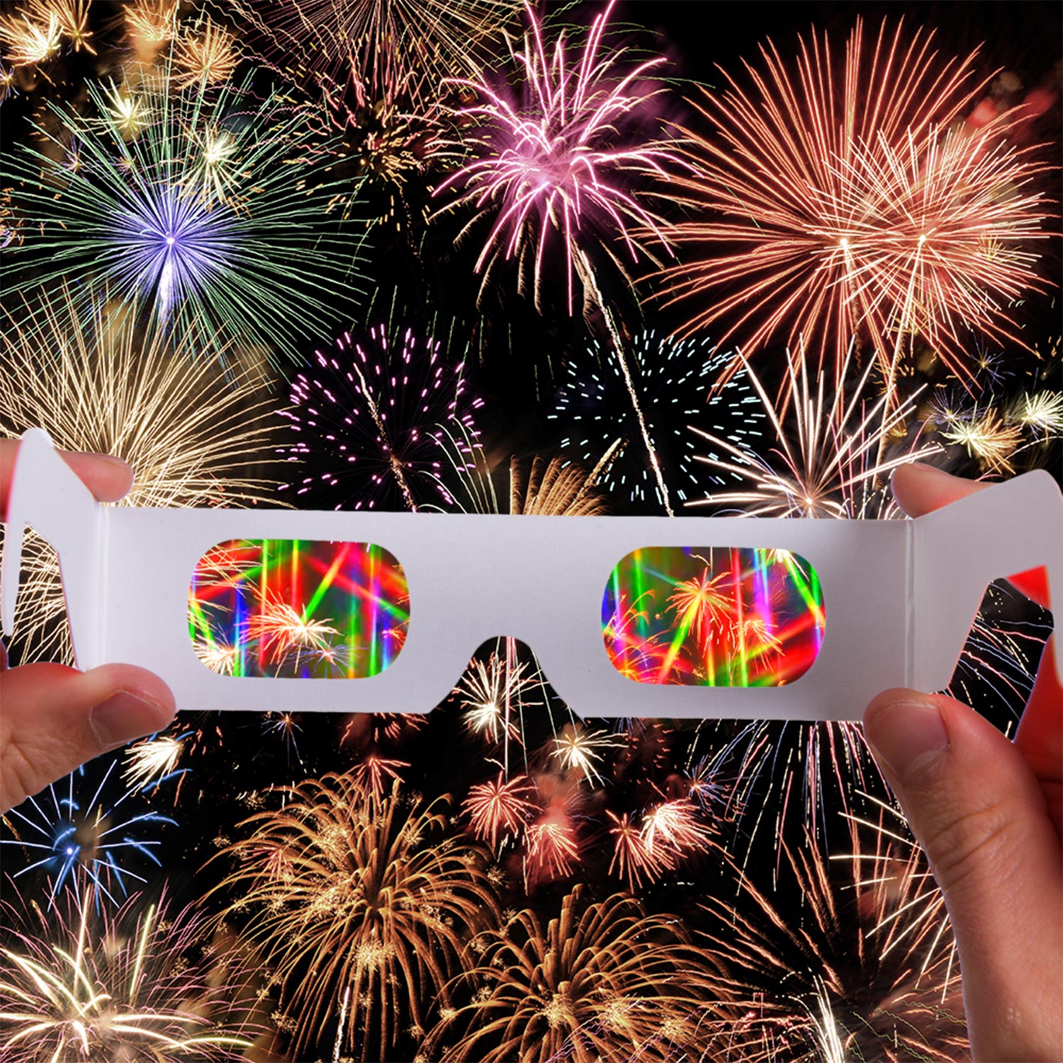 Fireworks Rainbow Glasses - 15 Pack