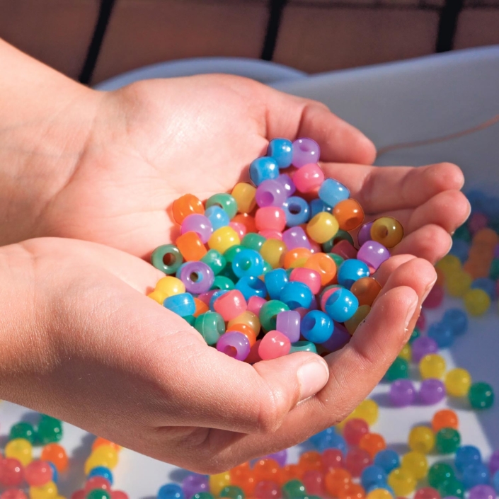 uv color changing beads experiment